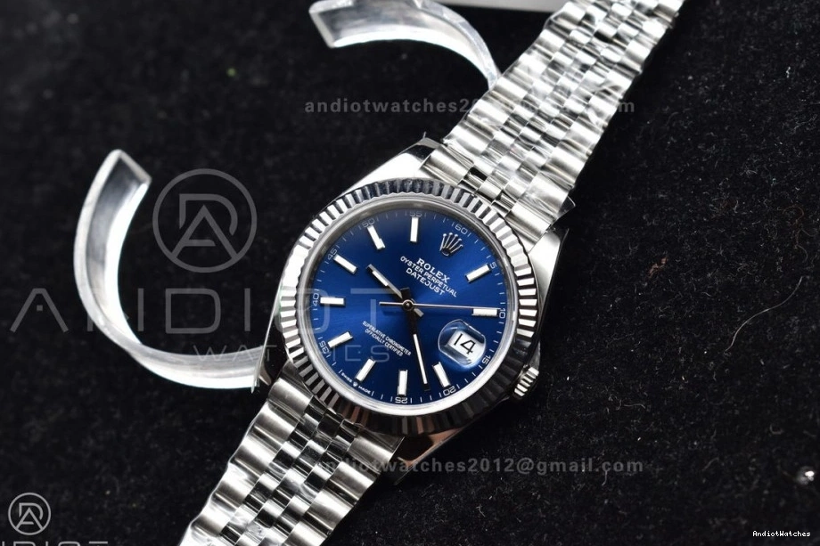 904L on 41 SS 1:1 GoAnywhere 126334 DateJust Best Dial Jubilee VS Edition Blue Bracelet 618 VSF 1024